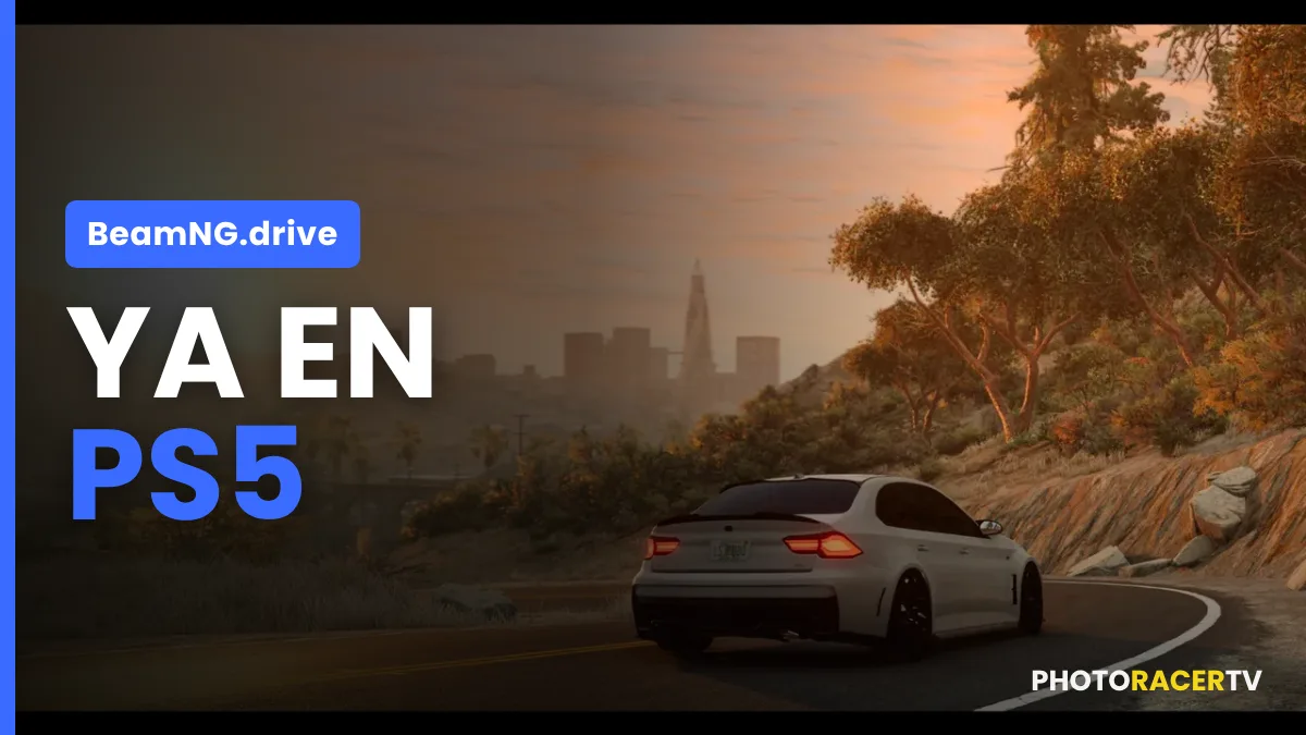 BeamNG.drive ya está en PS5: precio, volantes compatibles y todo lo que trae