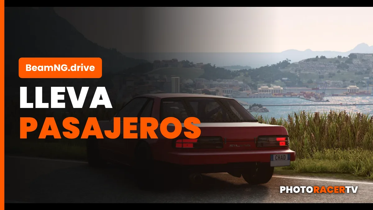 Ocupantes en BeamNG.drive: cómo llevar pasajeros, ir de copiloto y qué cambia en la física