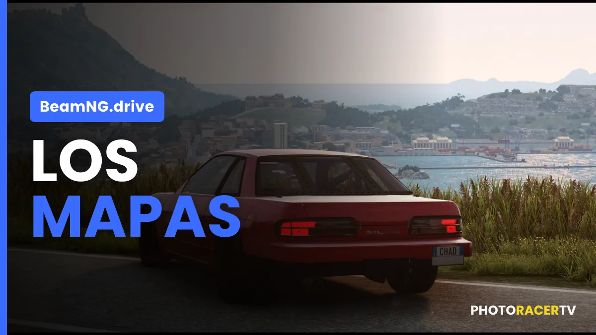 Los mapas de BeamNG.drive: cuáles son y cómo conseguir más con mods